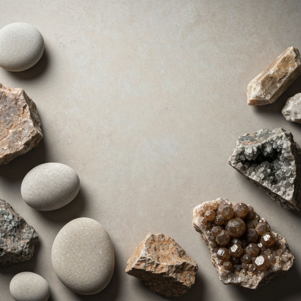 Natürliche Mineralien